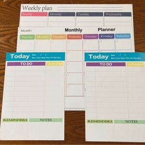 ❤️‍🔥 (5/20) Magnetic Monthly Planner/Weekly Planner/To Do List Dry Erase Boards